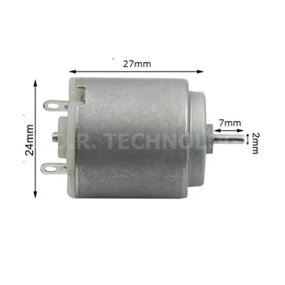 ZM002 มอเตอร์ ขนาดเล็ก 3-6VDC Motor R260 3VDC 10000-18000RPM มอเตอร์เรือ มอเตอร์งานประดิษฐุ์