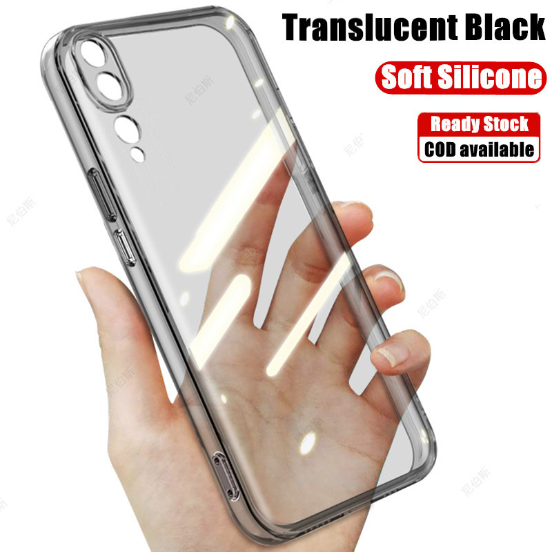 เคสซิลิโคนใส แบบนิ่ม กันรอยขีดข่วน สําหรับ Huawei P20 Pro CLT-L29 L29C L09 L09C HW-01K
