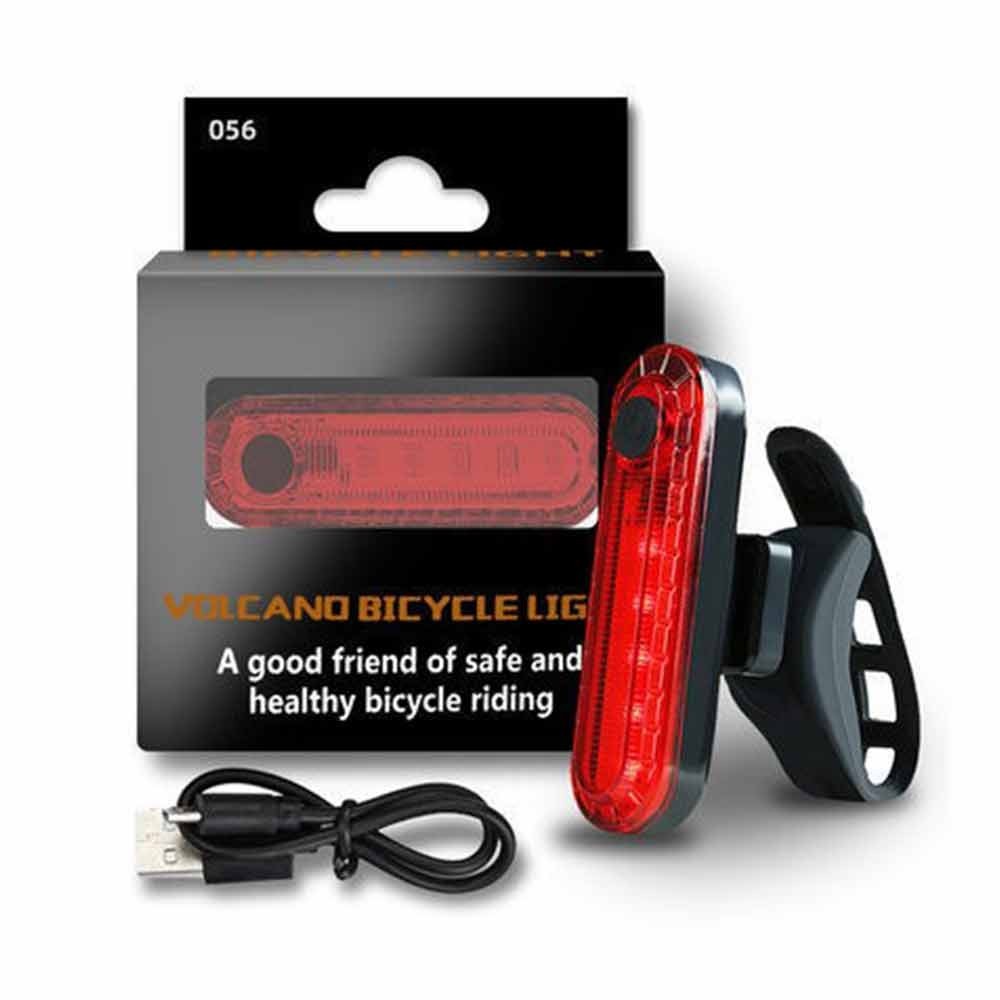 LED Taillight Bicycle Rear Light USB Rechargeable Cycling Waterproof MTB Road Bike Tail Light Flashing
