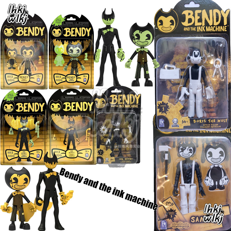 โมเดลฟิกเกอร์ Bendy and The Ink Machine Sammy Boris The Wolf Souvenir ของเล่นสะสม สําหรับเด็ก