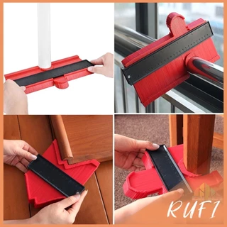 RUFI เกจคัดลอกชิ้นงาน ไม้ลอกแบบ เข้ามุมชิ้นงาน Contour Profile Gauge