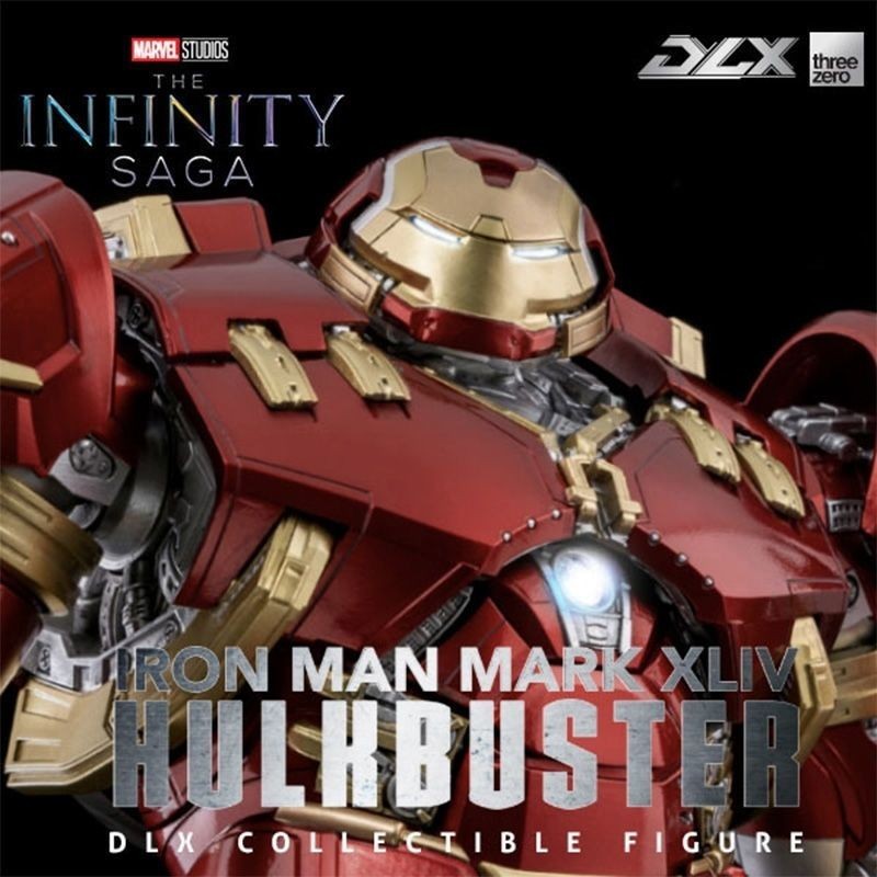 พร้อมส่ง THREEZERO 3A Marvel DLX Iron Man MK44 โมเดลเกราะอัลลอย ขยับได้