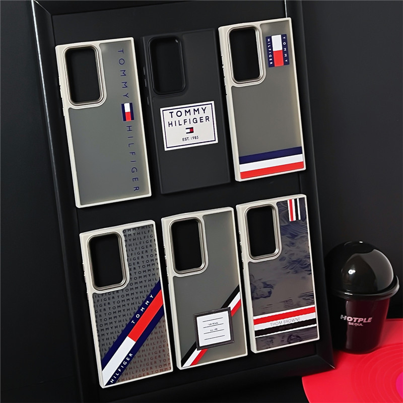 เคสมือถือ แบบแข็ง กันลายนิ้วมือ กันกระแทก สําหรับ Samsung S24 Ultra S24 Plus S23 Ultra S22 Ultra S23+ S22