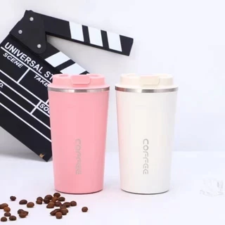 แก้วกาแฟ แก้วเก็บอุณหภูมิ แก้วน้ำเก็บความเย็น 2ขนาด 380ml. และ 510ml. ขนาดกำลังพอดี พกพาง่าย น้ำหนักเบาสีสวยทุกใบ