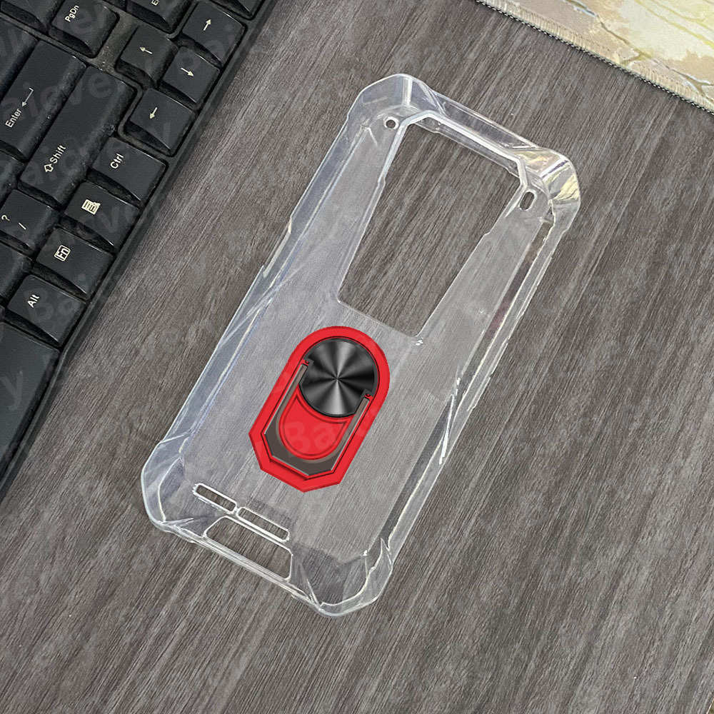 เคสโทรศัพท์ Unihertz Tank 3 tank3 Pro เคสใส พร้อมที่จับแม่เหล็ก แหวนนิ้ว ตัวยึด นิ่ม กันกระแทก ป้องก