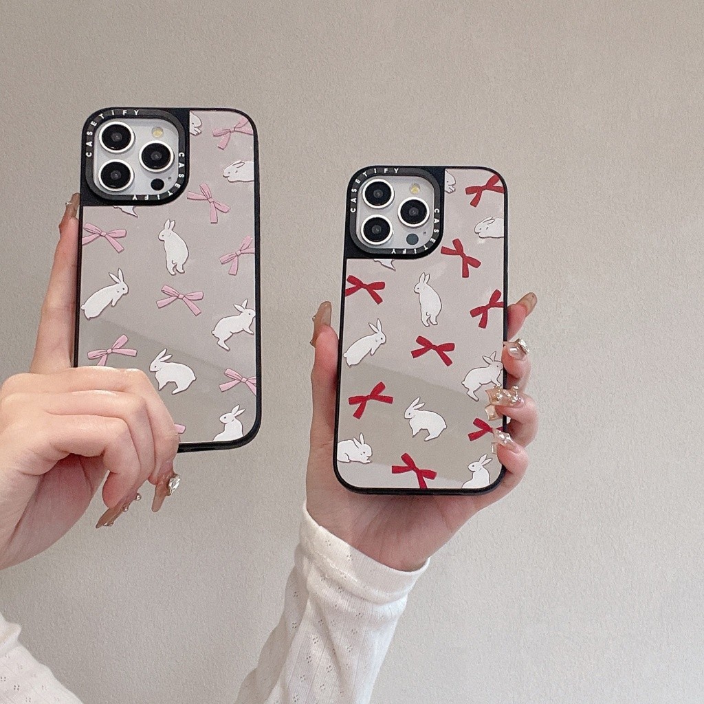 TiFY Melody Mirror เคส iPhone สําหรับ iPhone 15 14 13 12 11 Pro Max Plus Mirror Case กันกระแทกอะคริล