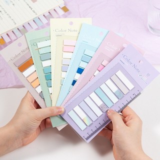 200 ชิ้นที่มีสีสัน Sticky Note Memo Pad ป้ายสติกเกอร์บุ๊คมาร์คสติกเกอร์ดัชนี Notepad โรงเรียนเครื่องเขียนสํานักงาน