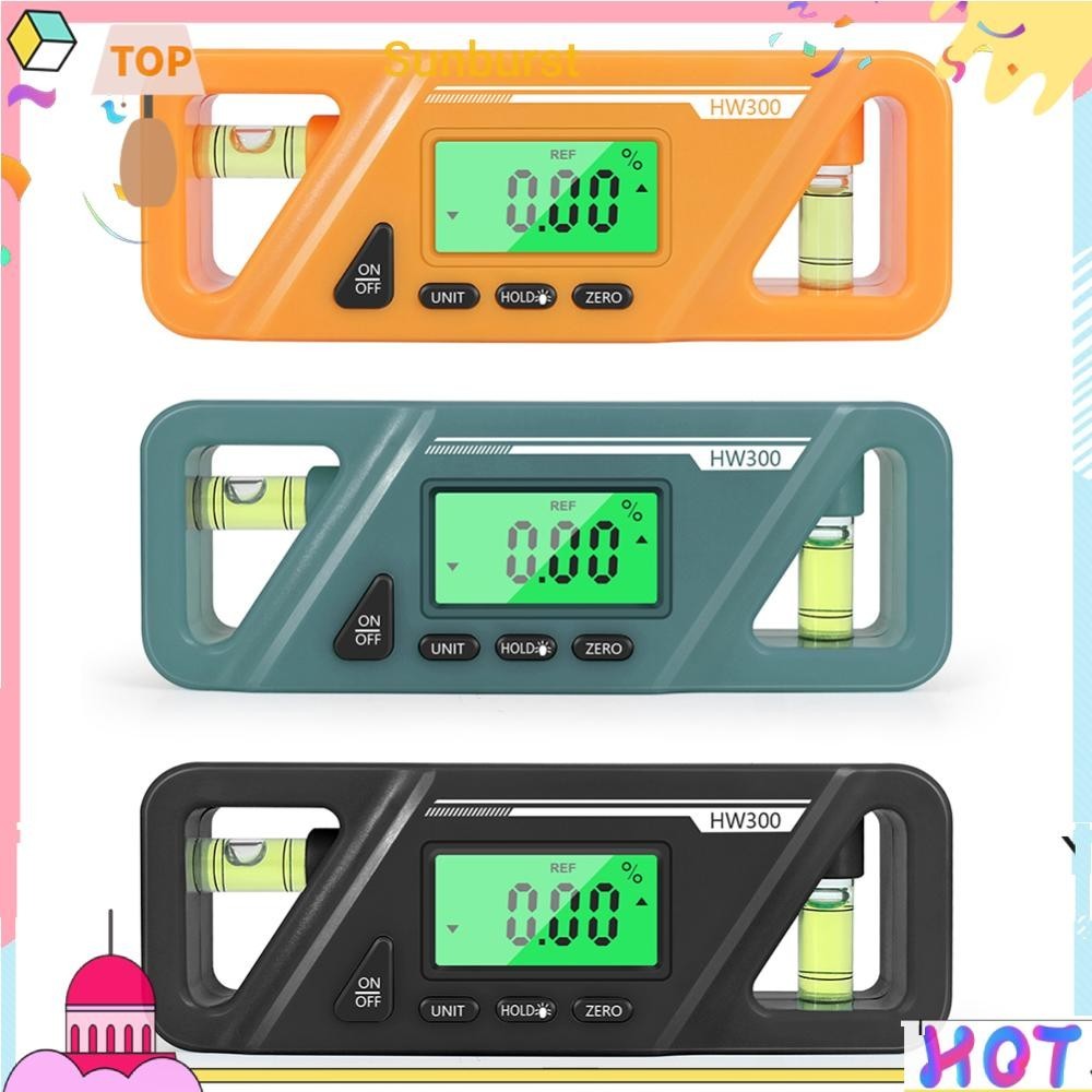 [Sunburst11.th] เครื่องวัดมุมโปรแทรกเตอร์ดิจิทัล แม่เหล็ก 90 องศา