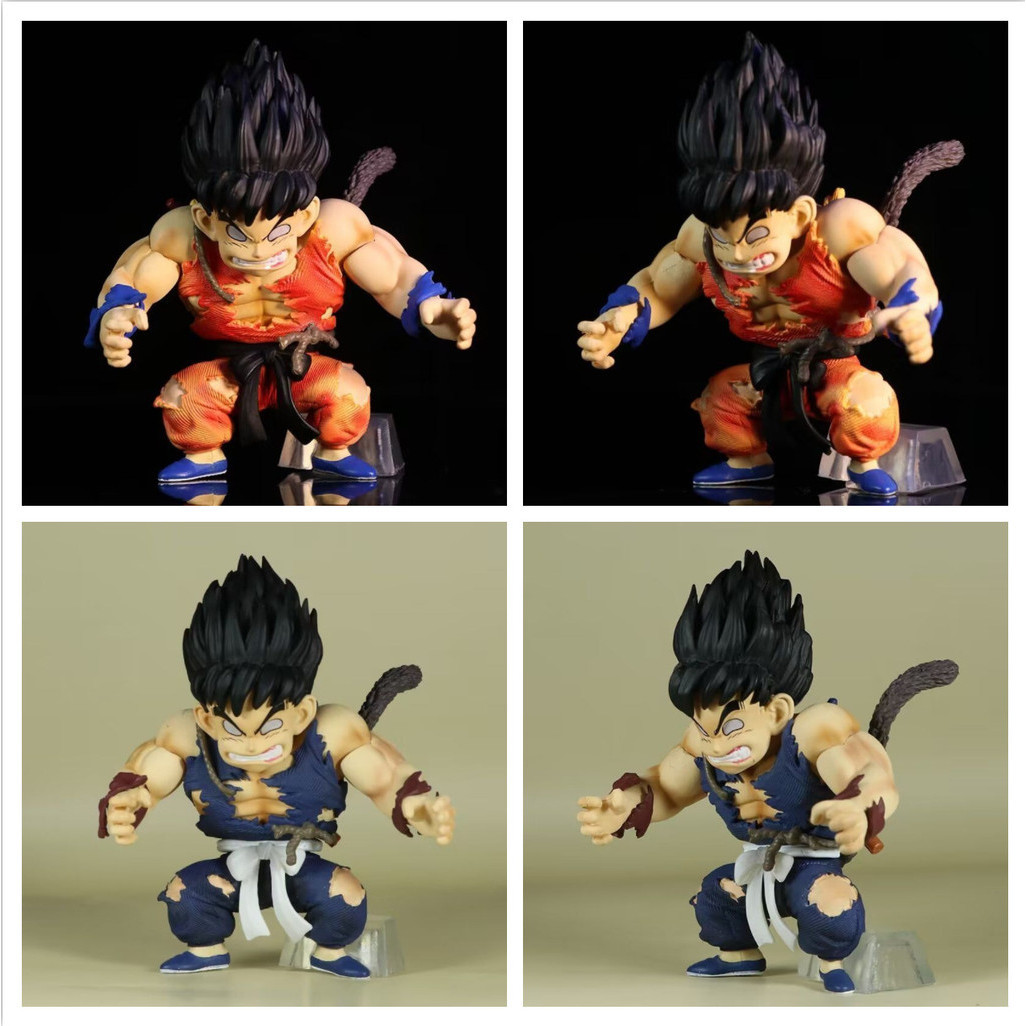 [DW] โมเดลฟิกเกอร์ Aoev Dragon Ball Saiyan Become Ape Goku สองสี ของเล่นสําหรับเด็ก