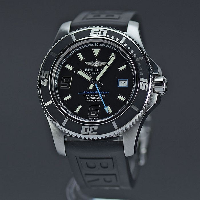 Breitling นาฬิกาข้อมืออัตโนมัติ ของแท้ สําหรับผู้ชาย A17391