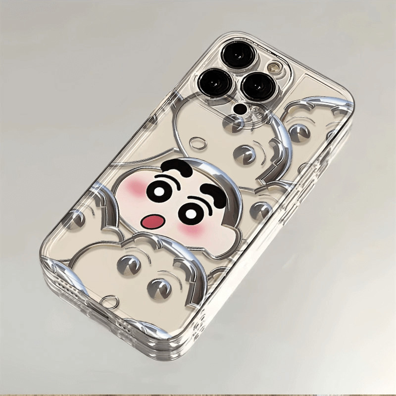 เคส Cute Huawei Mate 60 50 40 Pro 30 20 5G P60 P50 P40 Pro+ Plus P30 P20 Lite Nova 3E 4E 3 3i Y6 Pro 2018 2019 Couple Kitty Cartoon Crayon Shin-chan Fine Hole Lens Protection Anti-fall Transparent Soft Phone Case TM 01