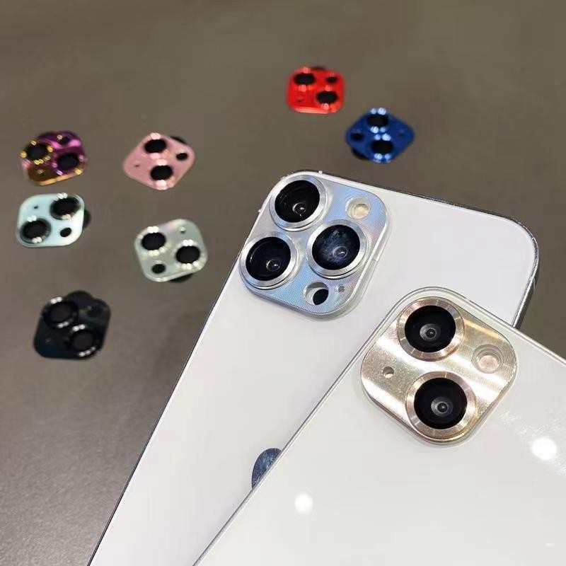 หรูหรา 3D อลูมิเนียมอัลลอยด์แก้วกล้องโทรศัพท์ฟิล์มป้องกันเคสโทรศัพท์เหมาะสําหรับ iPhone 16 15 14 13 12 11 Pro Max Plus ราคา ถูกที่สุด ดีลบีเคเค แกลเลอรีภาพที่ 7