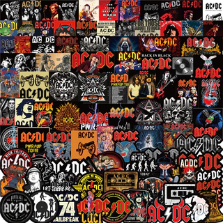 100 ชิ ้ น/ชุด ❉ วงร ็ อค สติ ๊ กเกอร ์ AC/DC ❉ Diy กันน ้ ําแฟชั ่ น Doodle Decals สติกเกอร ์