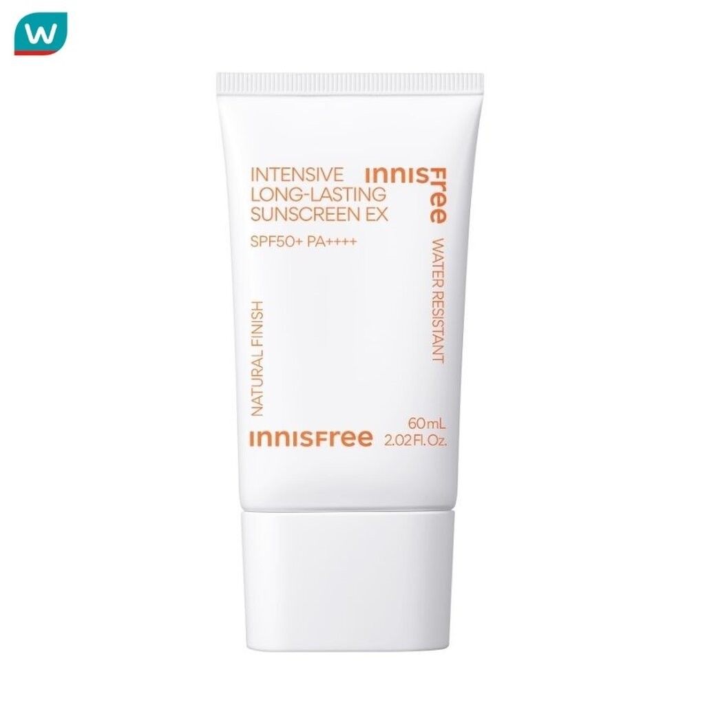 Innisfree อินนิสฟรี อินเทนซีฟ ลอง ลาสติ้ง ซันสกรีน อีเอ็กซ์ เอสพีเอฟ50+ พีเอ++++ 60 มล.
