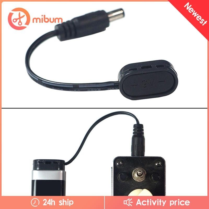 [Mibum] พาวเวอร์ซัพพลาย 9V สําหรับแป้นเหยียบเอฟเฟคกีตาร์ไฟฟ้า