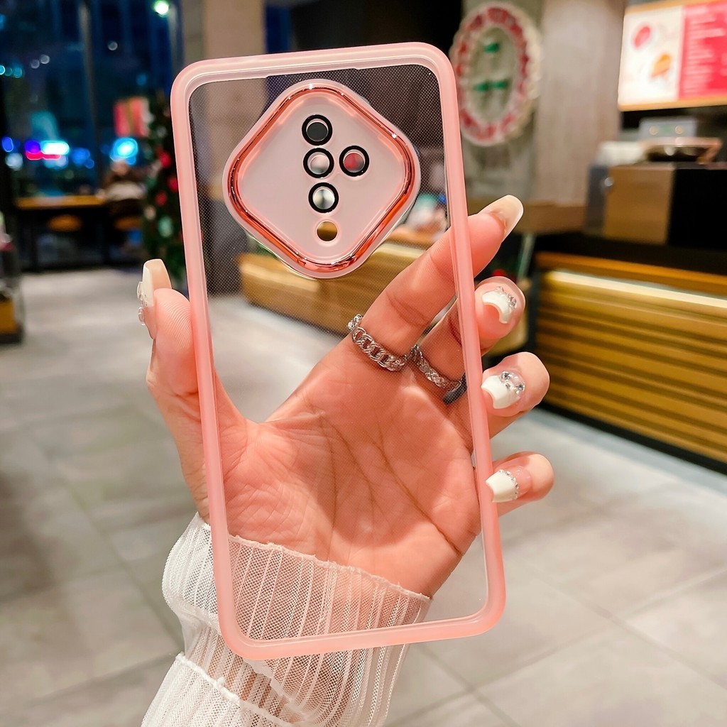 VIVO Y9S S1PRO V1945A V1945T 1920 1920 PD1945F_EX 1920_20 กล้องเลนส์ป้องกันฟิล์มไฟฟ้าโปร่งใสนุ่มกรณี