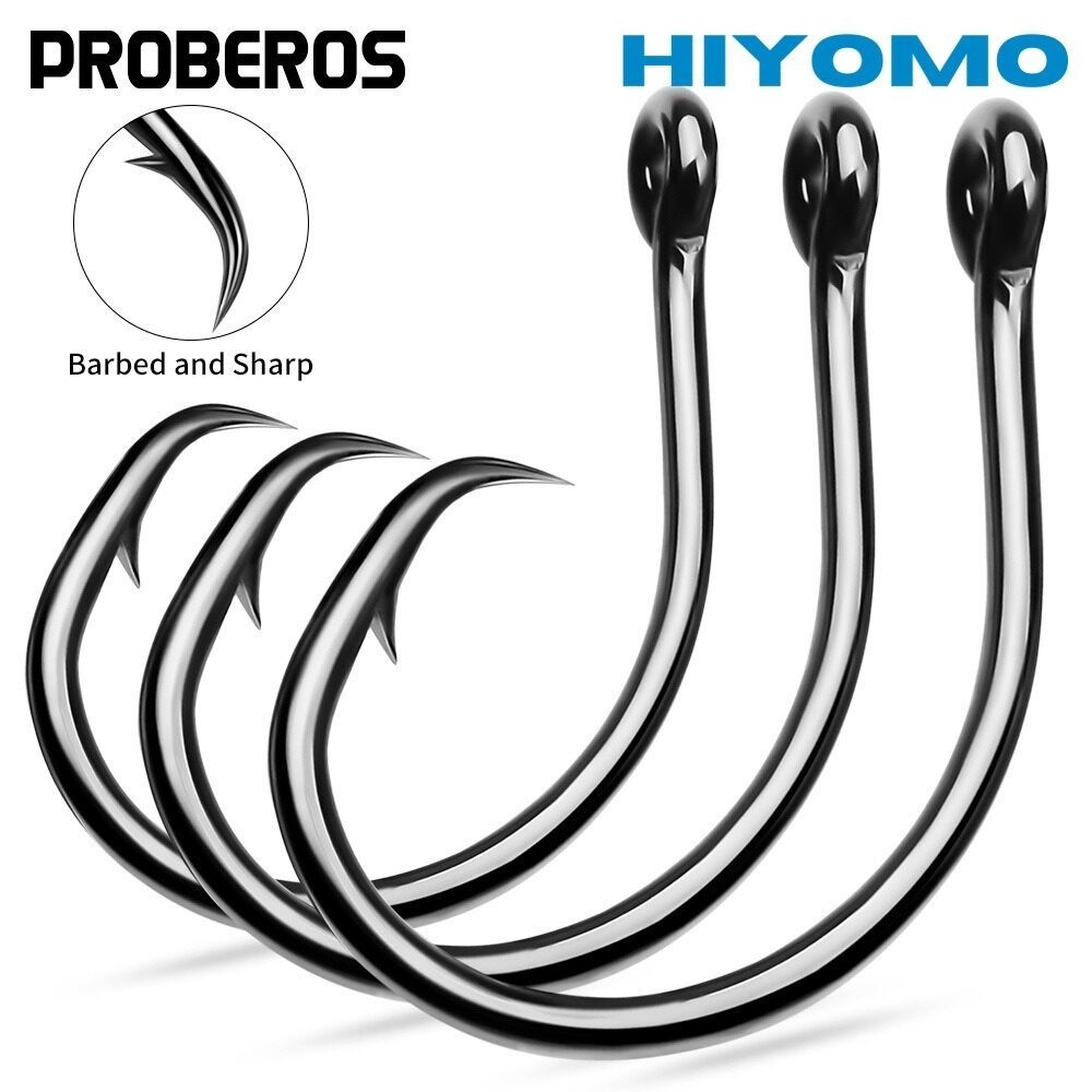 Proberos ตะขอตกปลา ทรงกลม 4#-10/0# 10 ชิ้น