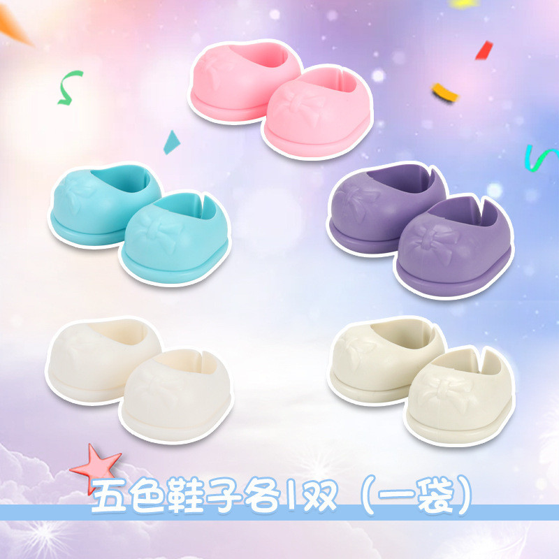 รองเท้าตุ๊กตา ผ้าฝ้าย PVC ขนาด 20 ซม. อุปกรณ์เสริม สําหรับเด็กผู้หญิง