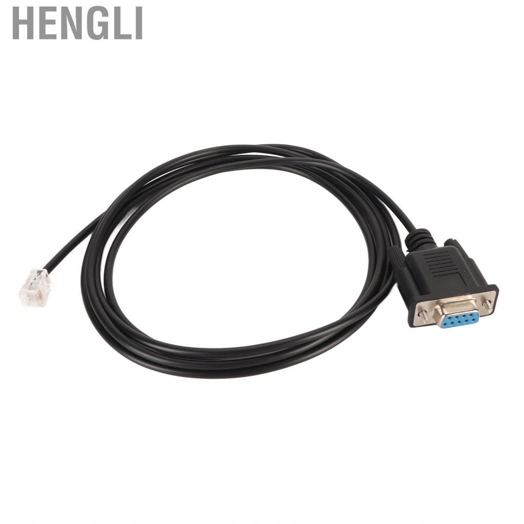 Hengli RS232 DB9Pin หญิง RJ11 RJ12 สายเปลือกโลหะ Connector 5.9ft อะแดปเตอร์ Professional ประสิทธิภาพ