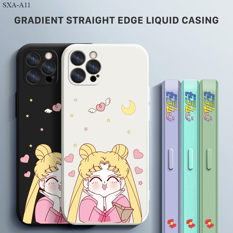 Compatible With Samsung Galaxy A11 A21S A31 A51 A71 A12 A32 A42 A7 2018 4G 5G เคสซัมซุง สำหรับ Sailor Moon เคส เคสโทรศัพท์