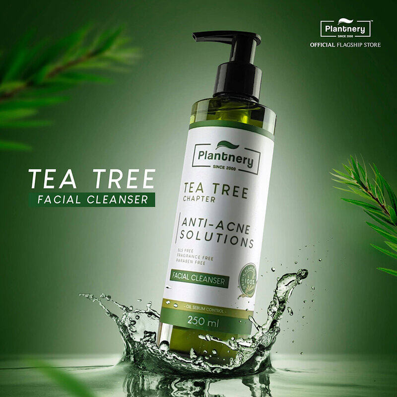 Plantnery™ Tea Tree Facial Cleanser 250 ml. 1 ขวด