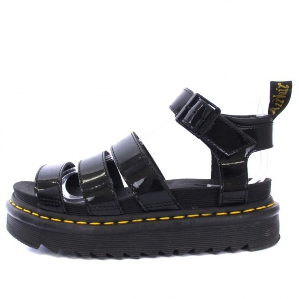 Dr. Martens BLAIRE AW004 SK12T sandals 23cm black Direct from Japan Secondhand