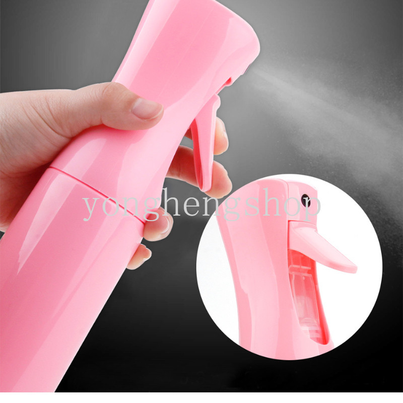 ขวดสเปรย์เปล่า แรงดันสูง ขนาด 300 มล. เติมได้ สีมาการอง สําหรับรดน้ําต้นไม้ ในสวน ร้านทําผม