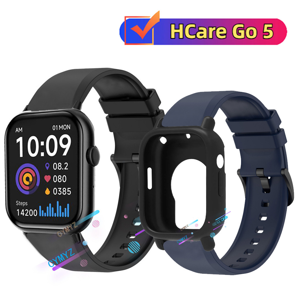 เคส HCare Go 5 ตัวป้องกันหน้าจอ HCare Go 5 สาย สายไนลอนสําหรับสาย HCare Go5 สายรัดข้อมือกีฬา