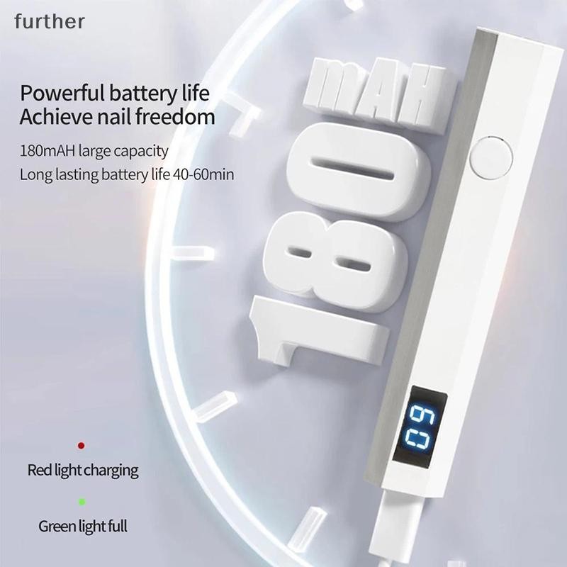 [further] แฟชั่นและแบบพกพา Salon Quick Dry USB เครื่องเป่าเล็บเครื่อง Home Phototherapy เครื่องมือ UV LED โคมไฟเล็บ [TH] - รูปที่ 5