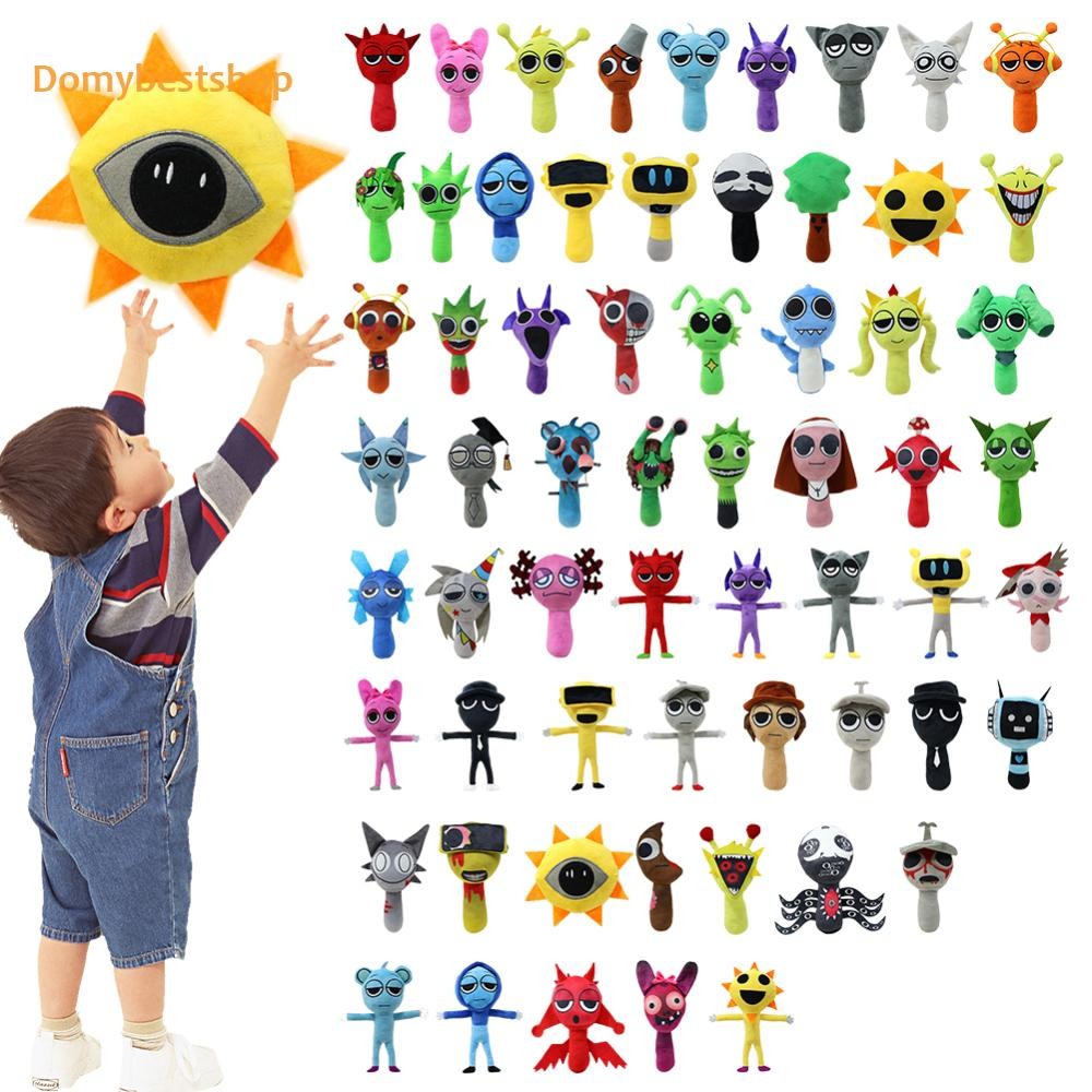 2025 Sprunki Plush,Sprunki Game Plush,Wenda Sprunki,Sprunki Grey,for Kids UK [Domybestshop.th]