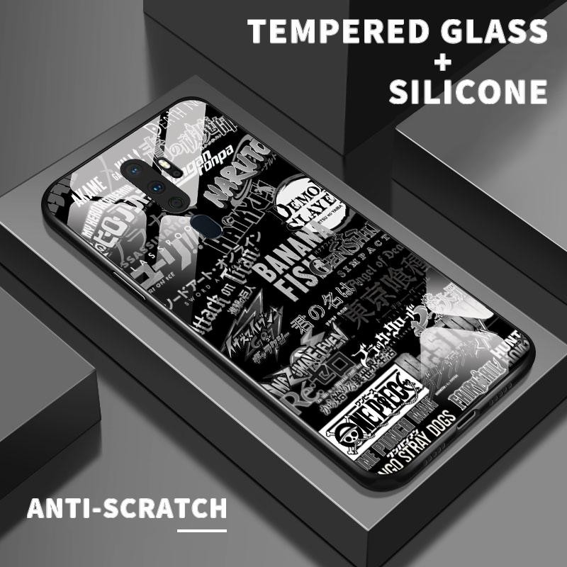 เหมาะสำหรับ OPPO A9 2020 A91 A92 A93 A93 5G A94 A95 A96 A9x กรณีโทรศัพท์ป้องกันการตกเคส Simple Artis