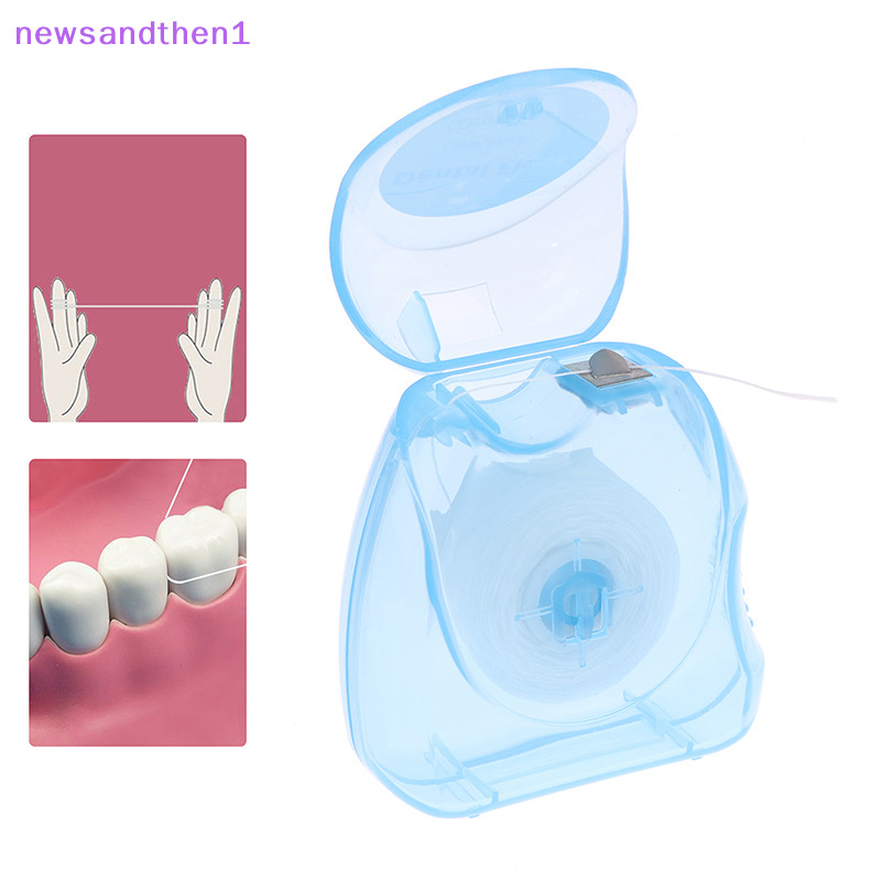 Newsandthen1 50 ม. / กล่อง ไมโครแว็กซ์ รสเปปเปอร์มินต์ ไหมขัดฟัน แปรงซอกฟัน ไม้จิ้มฟัน ไหมขัดฟัน เลือกไหมขัดฟัน สุขอนามัยในช่องปาก ทําความสะอาดลวดดี