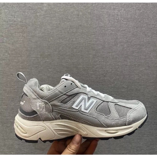 100% authentic New Balance 878 grey sports shoes male แฟชั่น