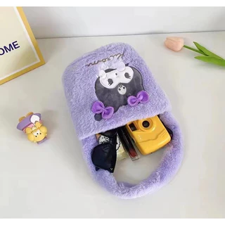 (พร้อมส่ง)J10145กระเป๋าถือ กระเป๋าสะพายไหล่ ลายการ์ตูน Sanrio Cinnamon Kuromi Lotso น่ารัก ความจุขนาดใหญ่