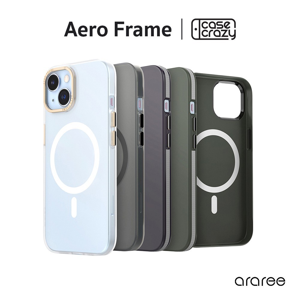 ARAREE รุ่น Aero Frame เคสสำหรับมือถือ iPhone 15 / 15 Plus /15 Pro /15 Pro Max