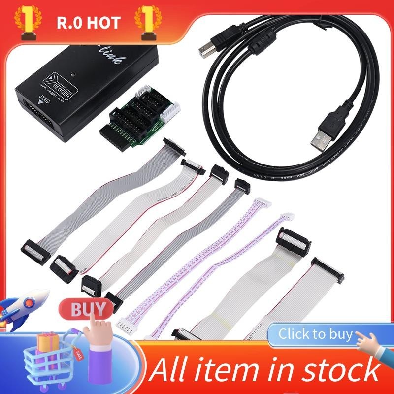 JLINK สําหรับ J-LINK V9 ARM Emulator USB-JTAG อะแดปเตอร์ Emulator STM32 ARM MCU