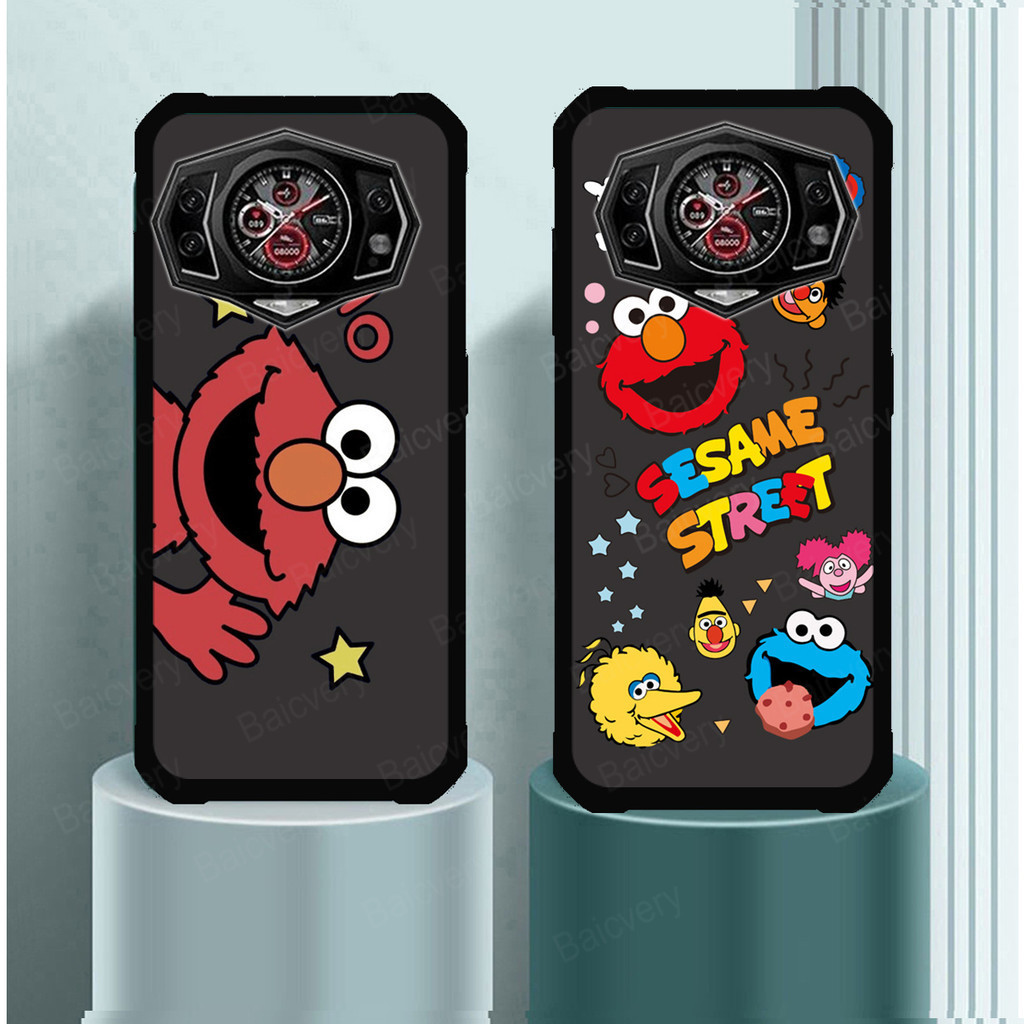 เคสโทรศัพท์มือถือ ซิลิโคนนิ่ม TPU กันกระแทก พิมพ์ลาย Sesame Street สําหรับ Doogee S98 Doogee S98 Pro