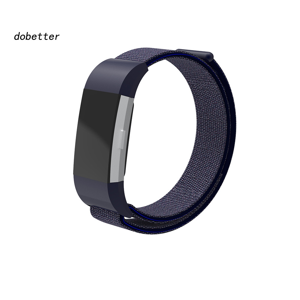  สายนาฬิกาข้อมือไนล่อน แบบเปลี่ยน สําหรับ Fitbit Charge 2 Sport Bracelet