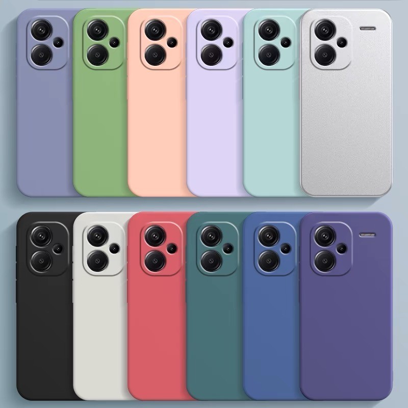 เคสโทรศัพท์ แบบนิ่ม สีสันสดใส สําหรับ Redmi Note13 Note 13 pro plus 13pro 13proplus 13pro+ 5G เคสซิลิโคนนิ่ม กันกล้อง