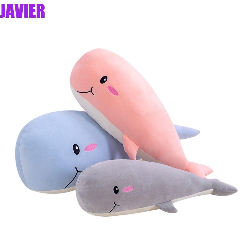 Javier หมอนตุ๊กตาปลาวาฬน่ารัก ของขวัญคริสต์มาส ของเล่นสําหรับเด็ก