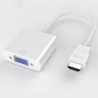 ส่วนลด 1080P HDMI to VGA Converter Cable,Adapter HDMI to VGA cable 1.8M