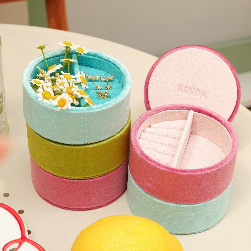 กล่องใส่ต่างหู RINDA.STUDIO - Waffle jewelry box 🧇 (กล่องเครื่องประดับ)