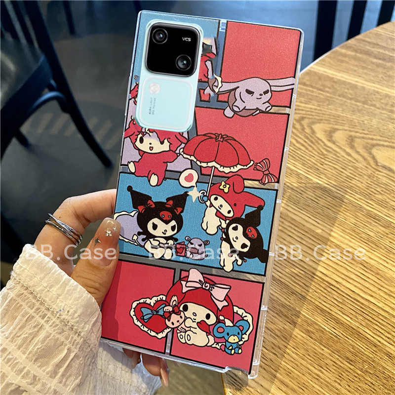 ขายดี เคส Phone Case VIVO V30 Pro V29 V29e V27 V27e V25e V25 Pro V23 V23e 5G 4G เคสโทรศัพท์ มือถือ Tpu นิ่ม ลายการ์ตูนชินจังน่ารัก สร้างสรรค์ สําหรับ Cover 2024