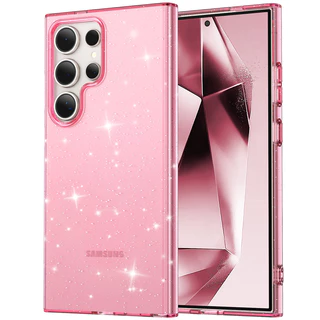 SAMSUNG สําหรับSamsung Galaxy S26 S25 Ultra S24 FE S24 Plus Ultra A37 A57 A06 A16 A26 A36 A56 A15 A25 A35 A55 5GคริสตัลGคริสตัลG Glitter Clearกันกระแทกกรณีซิลิโคนอ่อนนุ่มฝาครอบ