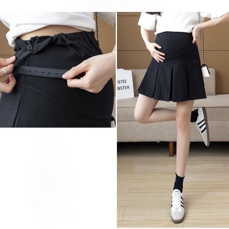 กระโปรงคลุมท้อง TENNIS ขาสั้นทรงสปอร์ต CV002