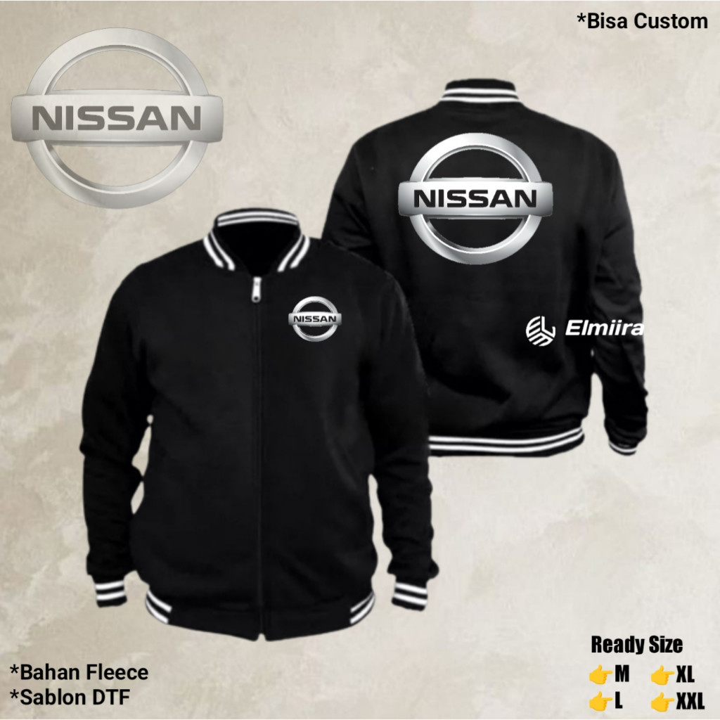 เสื้อแจ็คเก็ต Nissan Varsity Custom Varsity Jacket