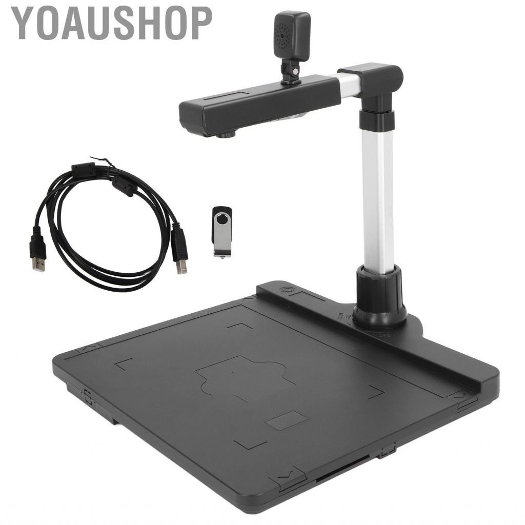Yoaushop Document Camera Scanner Book High Speed Scanning Auto 10MP 2MP A3 A4 Recognition Portable