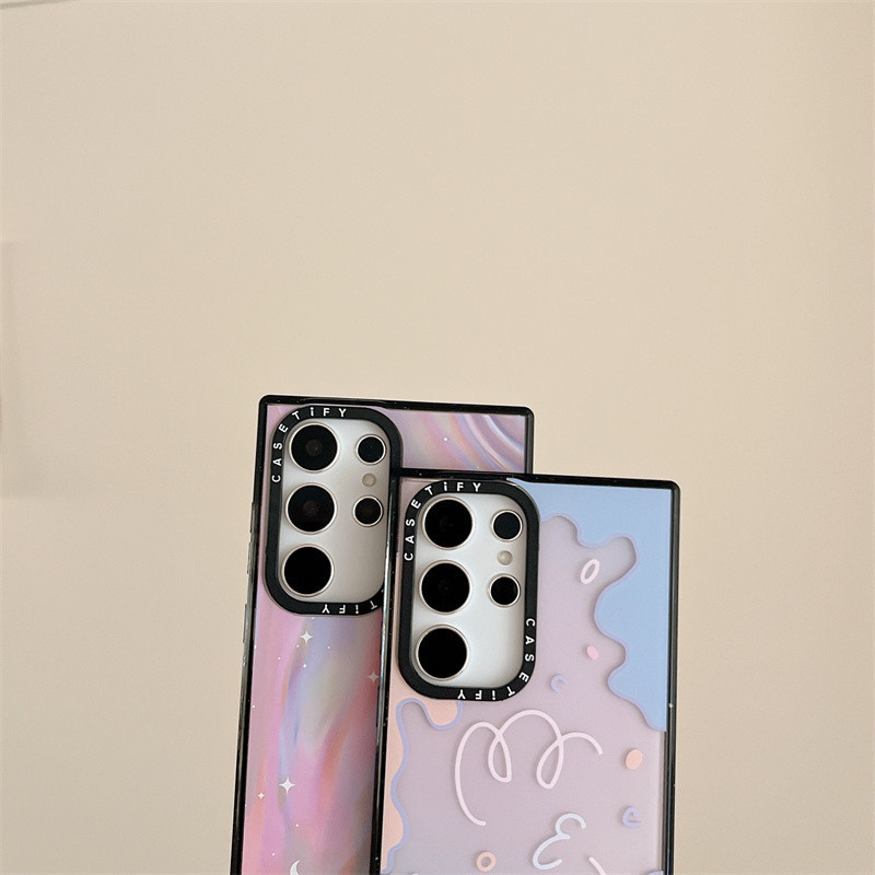 เคสโทรศัพท์มือถืออะคริลิคแข็ง แบบใส ป้องกันเต็มเลนส์ คุณภาพสูง หลากสี พร้อมกล่อง สําหรับ Samsung Galaxy S24 S23 S22 Ultra S23 S24 Plus - รูปที่ 4