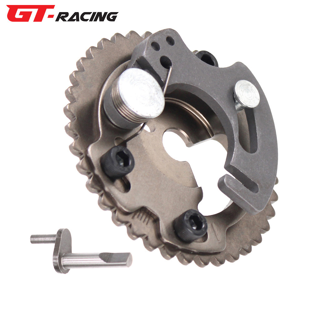 เฟืองโซ่ราวลิ้น เฟืองเครื่องยนต์ สําหรับรถจักรยานยนต์ YAMAHA LC155 SNIPER155 EXCITER155 Y16ZR 38T เฟืองปรับองศาแคม เฟืองโซ่ราวลิ้น เฟืองบิดแคม