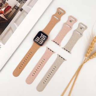 สายนาฬิกาข้อมือซิลิโคน TPU แบบเปลี่ยน สําหรับ Apple watch series 9 8 7 6 ultra 2 49/45 มม. i watch 5 4 se 3 44 42 41 มม. 38 40 มม.